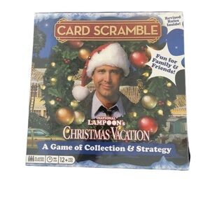 Christmas Vacation Card Scramble Game